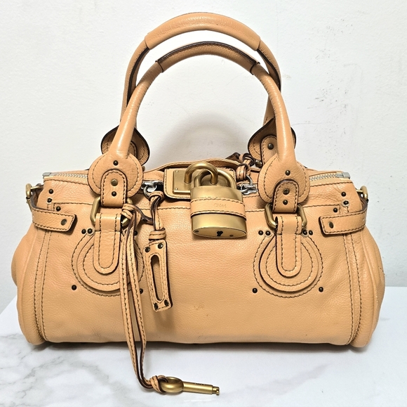 Chloe Handbags - Chloe Paddington Neutral Beige / Tan